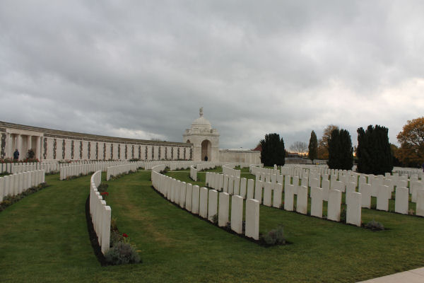 Tyne Cot Cemetery,  Passchendaele, Belgium